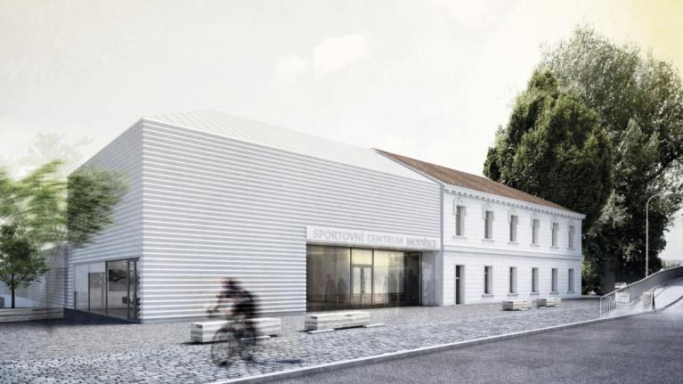 Historická budova hostince se stala „hmotovým vzorem“ sportovního centra v Modřicích