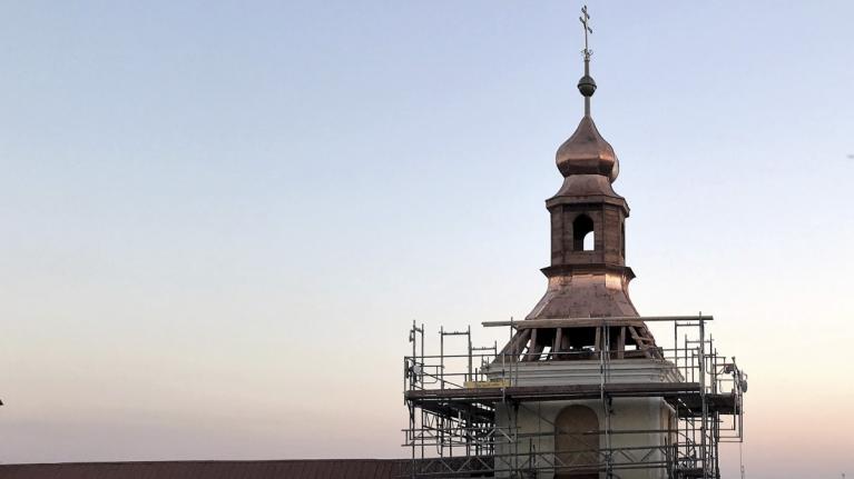 Rekonstrukce kostelní věže na kostele Svatého Martina v Petrovicích u Karviné pomocí moderních postupů