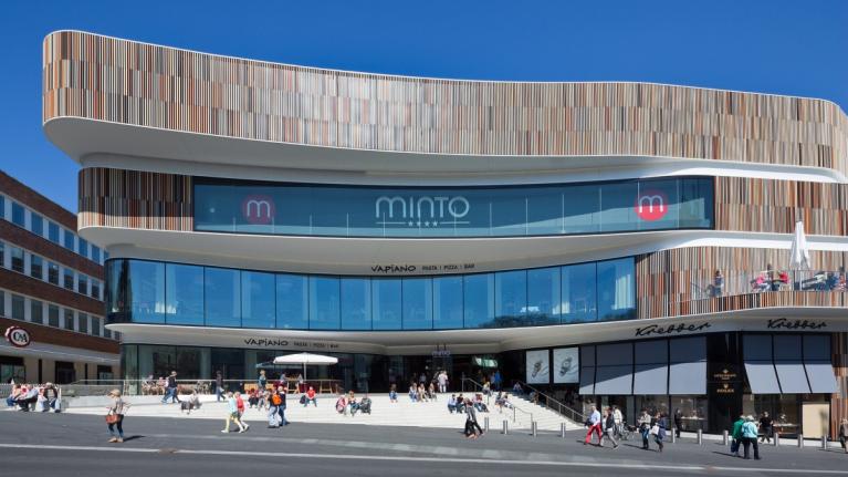 Obchodní centrum Minto v Německu zaujme neotřelou architekturou i unikátními vlastnostmi skla