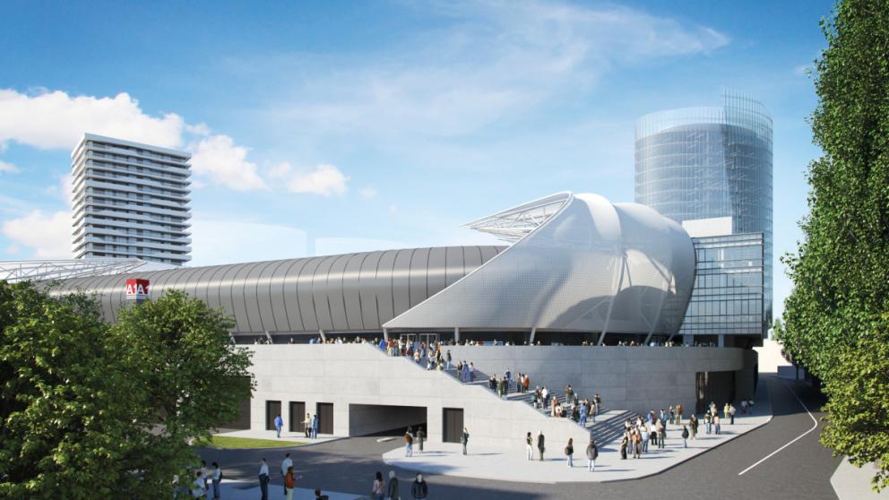 Vizualizaci stadionového komplexu poskytlo architektonické studio Expoline/Cubedesign.
