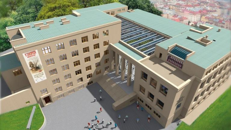 Pokračuje rekonstrukce Armádního muzea v Praze na Žižkově
