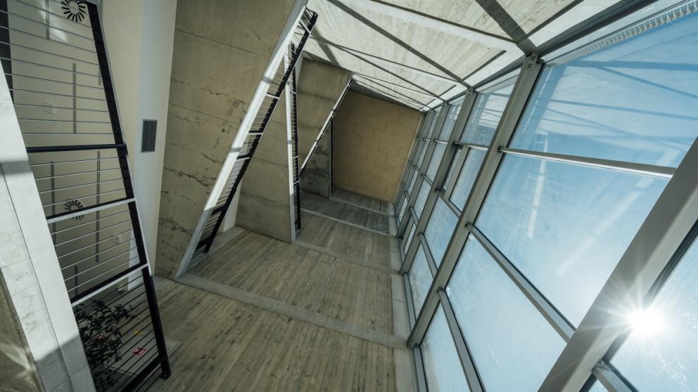 Atrium schodišťového traktu