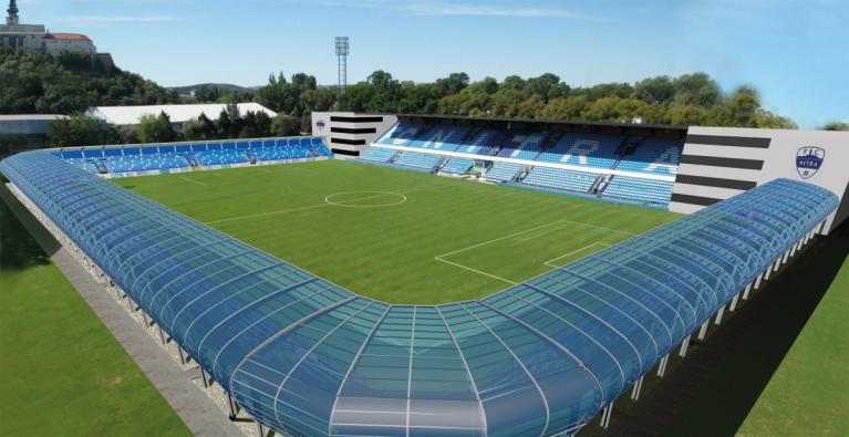 Futbalový štadión Nitra – tribuna