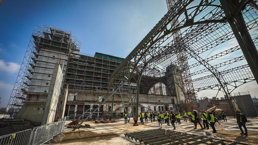 Rekonstrukce Průmyslového paláce by měla být pravděpodobně dokončena v průběhu nadcházejících dvou let.