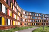 Hardie® panely na fasádě Spolkové agentury pro životní prostředí (Umweltbundesamt) v Dessau.