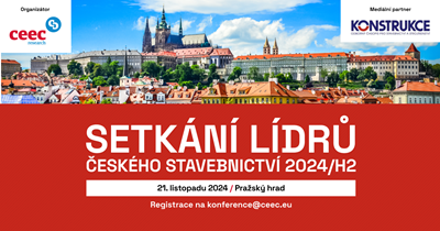 Setkání lídrů českého stavebnictví 2024